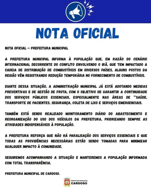 foto Not&iacute;cia Cardoso