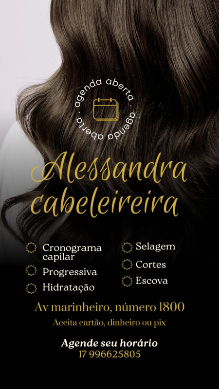 Alessandra Cabeleireira  Cardoso SP
