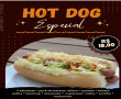 HOT DOG ESPECIAL (duas salsichas, tomate, alface, maionese, katchup, mostarda, pur? de batata com queijo, milho, ervilha e mussarela. 