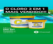 O CLORO 3 EM 1 MAIS VENDIDO